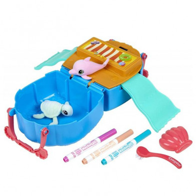 imagen 1 de crayola washimals playset concha de mar