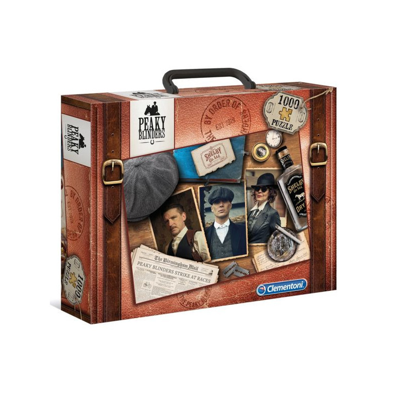 Imagen puzzle clementoni maletín peaky blinders 1000 piez