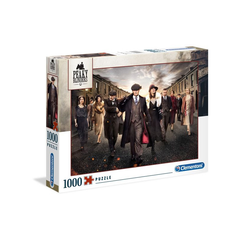 Imagen puzzle clementoni peaky blinders 1000 piezas