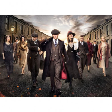 imagen 1 de puzzle clementoni peaky blinders 1000 piezas