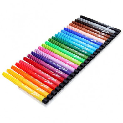 imagen 1 de estuche 24 rotuladores alpino maxi punta 6mm