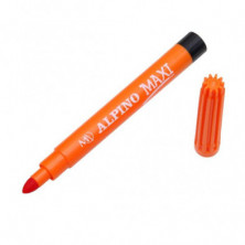 imagen 2 de estuche 24 rotuladores alpino maxi punta 6mm