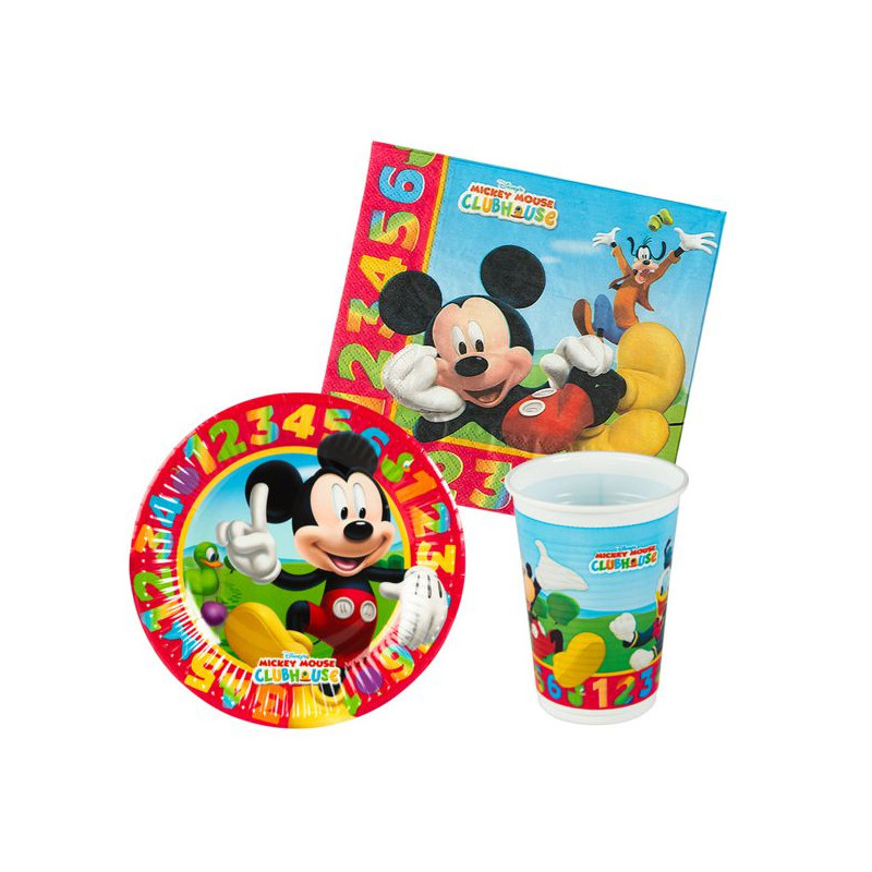 Imagen pack fiesta 25 piezas mickey