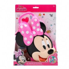 imagen 4 de caja 3d plastilina minnie 2 botes  y herramientas