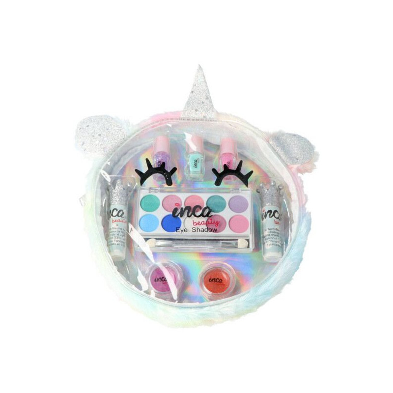 Imagen estuche unicornio con set de maquillaje infantil Imagen estuche unicornio con set de maquillaje infantil