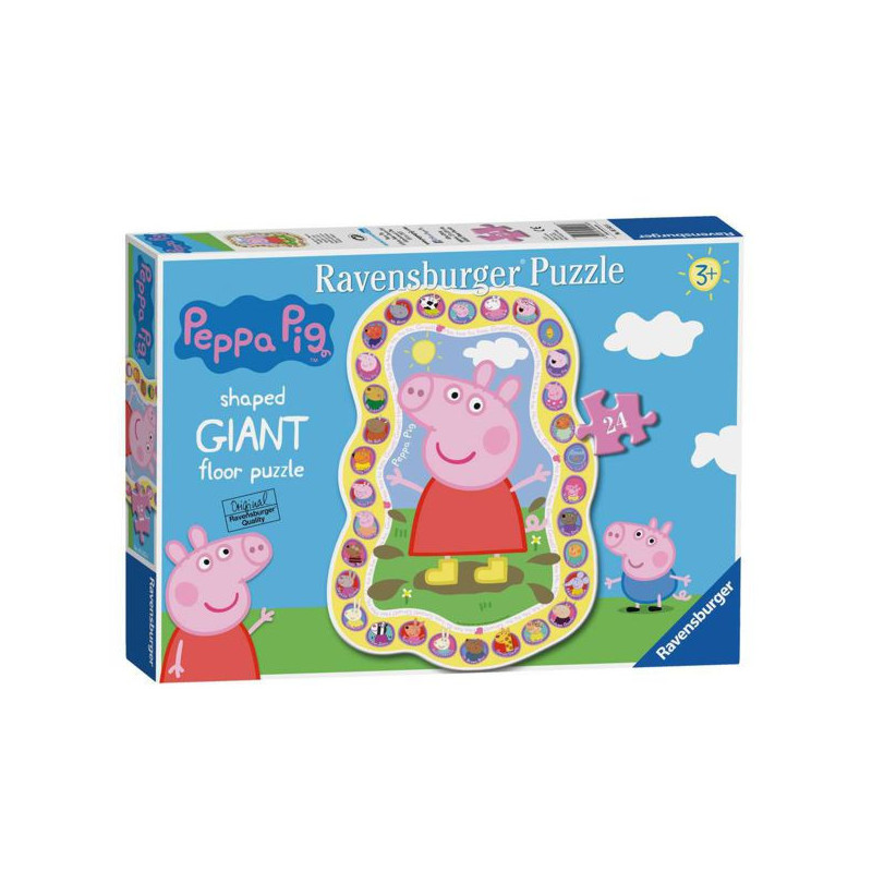 Imagen puzzle ravensburger peppa pig  24 piezas giant