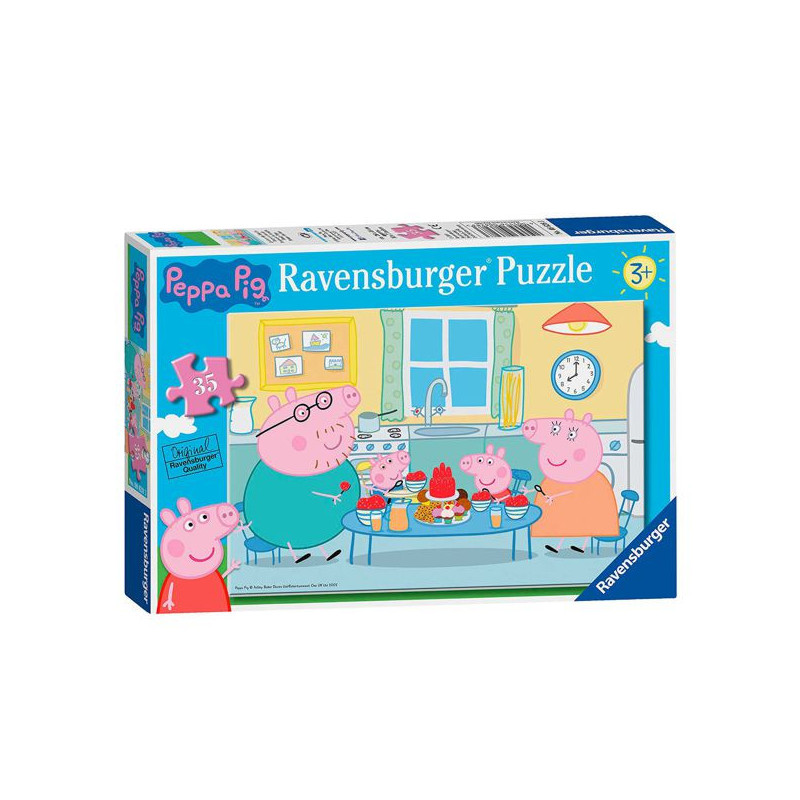 Imagen puzzle ravensburger peppa pig cocina 35 piezas Imagen puzzle ravensburger peppa pig cocina 35 piezas