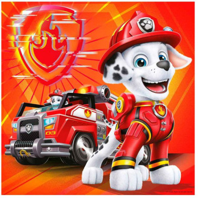 imagen 3 de puzzle ravensburger patrulla canina 3x49 piezas