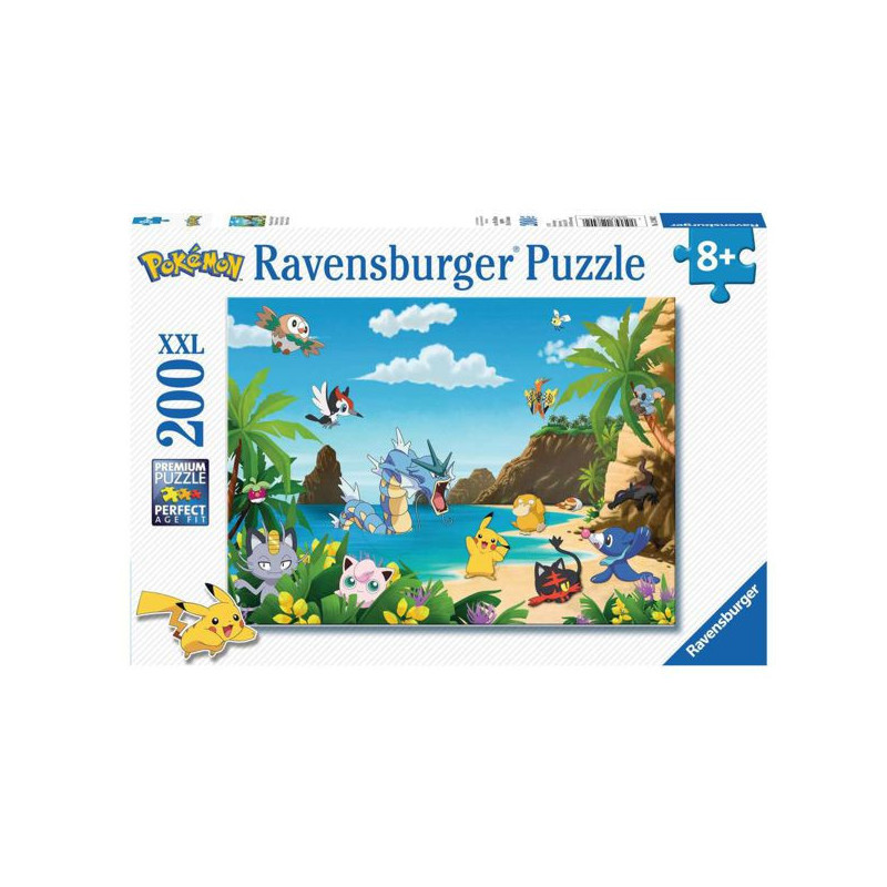 Imagen puzzle ravensburger pokémon 200 piezas