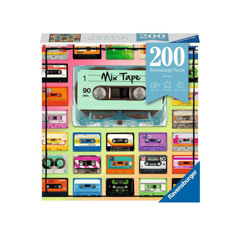 Imagen puzzle moments mix tape 200 piezas Imagen puzzle moments mix tape 200 piezas