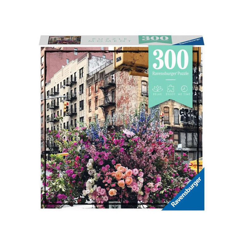 Imagen puzzle moments flores en new york 300 piezas Imagen puzzle moments flores en new york 300 piezas