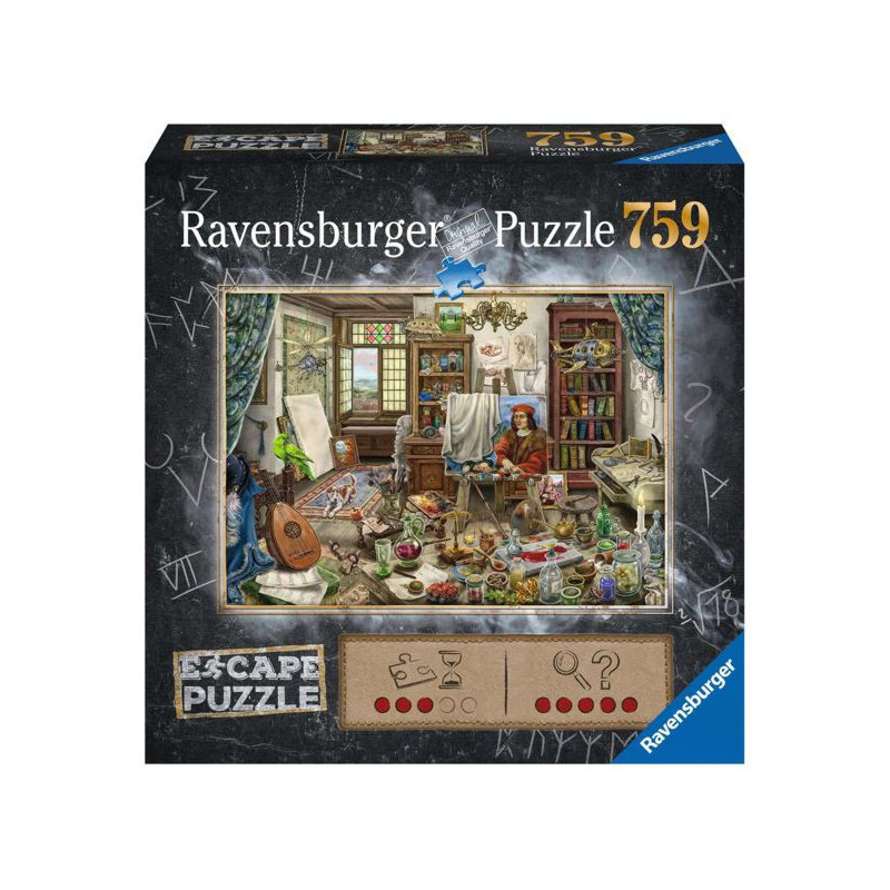 Imagen puzzle escape el estudio del artista 368 pz Imagen puzzle escape el estudio del artista 368 pz