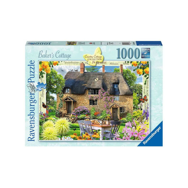 Imagen puzzle la casetta del fornaio 1000 piezas Imagen puzzle la casetta del fornaio 1000 piezas