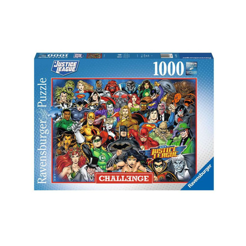 Imagen puzzle dc comics challenge 1000 piezas