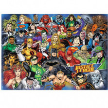 imagen 1 de puzzle dc comics challenge 1000 piezas