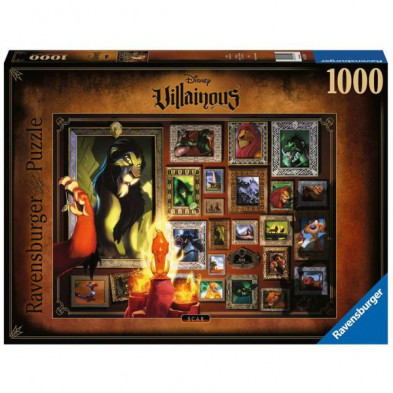 Imagen puzzle villainous scar 1000 piezas