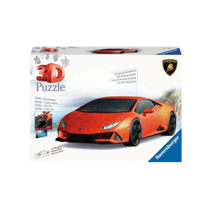 Imagen puzzle 3d lamborghini huracán evo