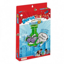 imagen 1 de puzzle 3d superthings profesor k