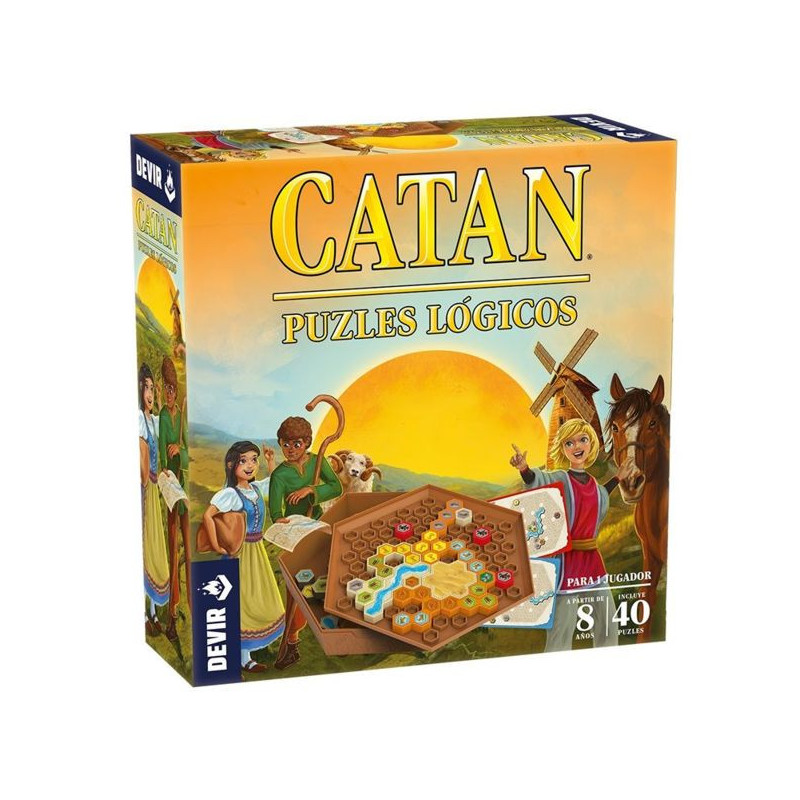 Imagen catan puzles lógicos