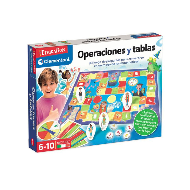 Imagen operaciones y tablas clementoni