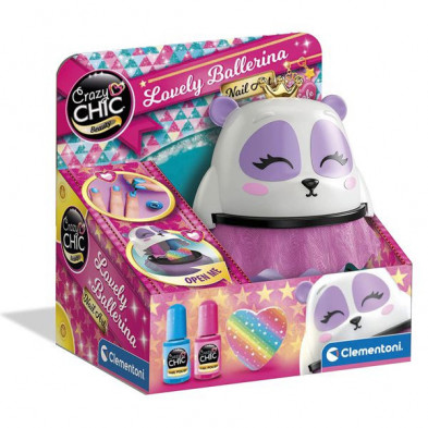 imagen 1 de neceser panda crazy chic - uñas esmalte manicura