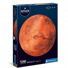 Imagen puzzle nasa redondo marte 500 piezas