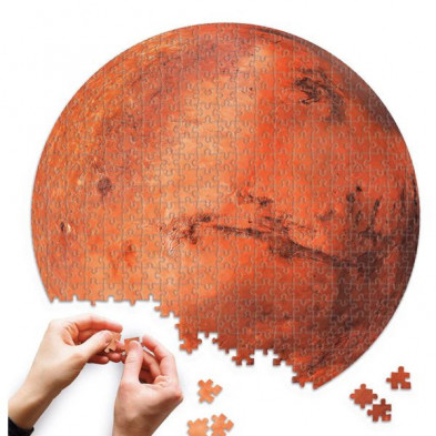 imagen 3 de puzzle nasa redondo marte 500 piezas