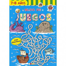 Imagen libro piratas 7-8 años bloc de juegos todolibro