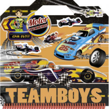 Imagen libro teamboys motor stickers todolibro