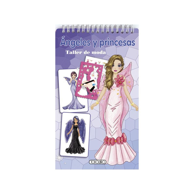 Imagen libro taller de moda ángeles y princesas todolibro