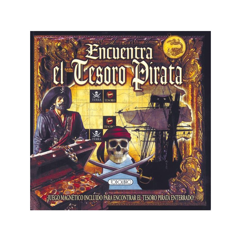 Imagen libro encuentra el tesoro pirata todolibro