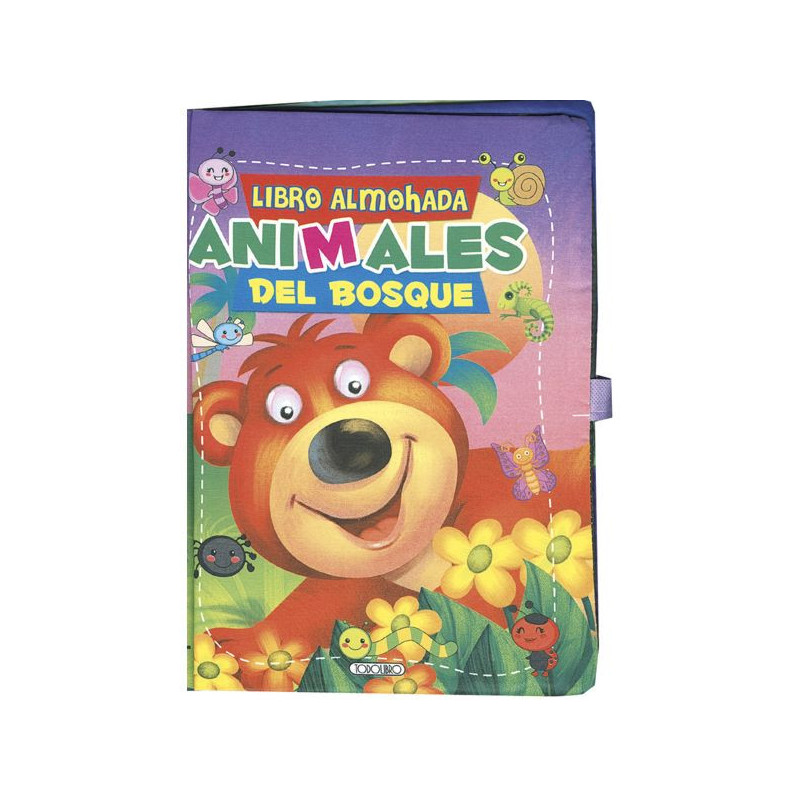 Imagen libro almohada animales del bosque todolibro