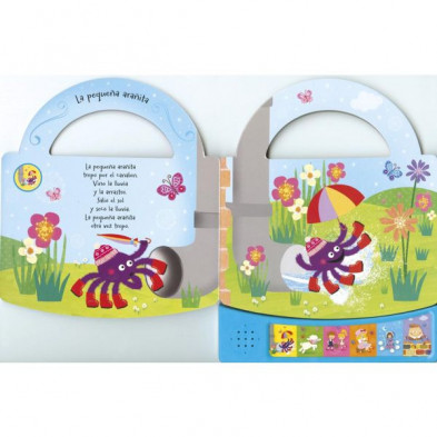 imagen 1 de libro la pequeña arañita y otras canciones todolib