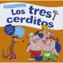 Imagen libro los tres cerditos habia una vez un teatro to