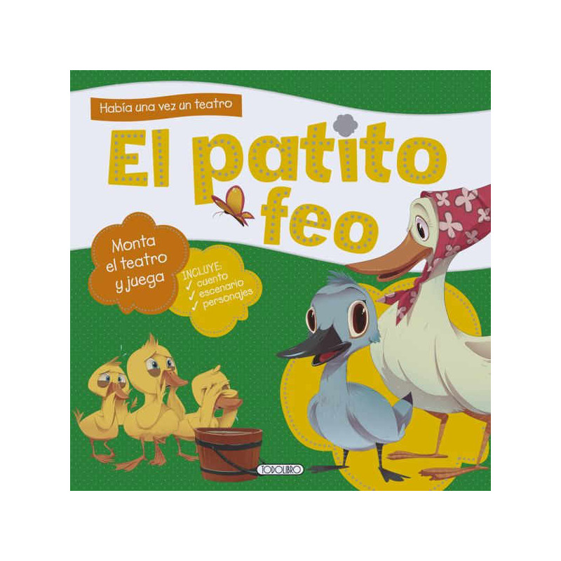 Imagen libro el patito feo habia una vez un teatro todoli