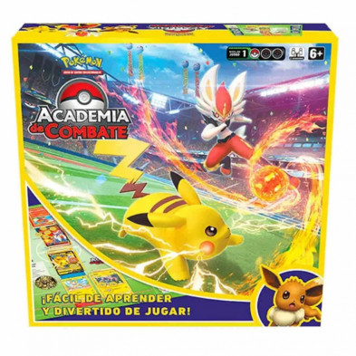 Imagen juego de mesa academia de combate pokémon tcg
