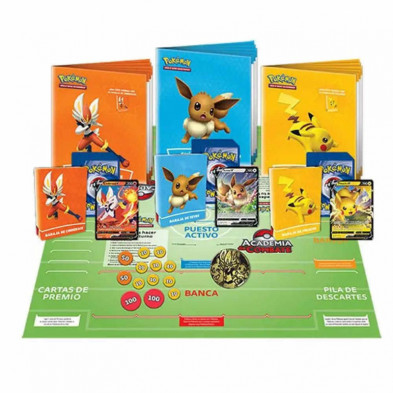 imagen 1 de juego de mesa academia de combate pokémon tcg