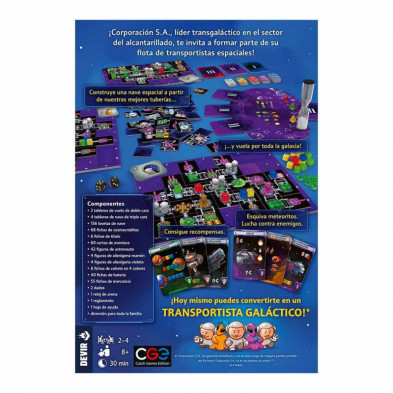 imagen 2 de juego galaxy trucker 2021 - devir