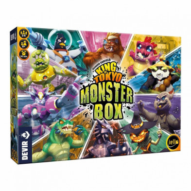 Imagen juego king of tokyo: monster box  - devir