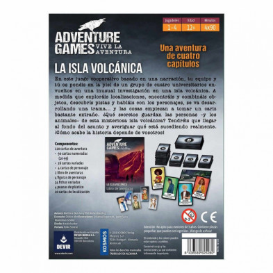 imagen 2 de adventure games: la isla volcánica - devir