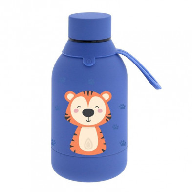 Imagen botella acero inoxidable 350ml mazarine tigre Imagen botella acero inoxidable 350ml mazarine tigre
