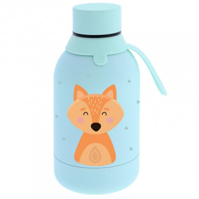 Imagen botella acero inoxidable 350ml mint zorro Imagen botella acero inoxidable 350ml mint zorro