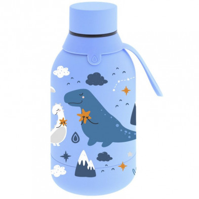 Imagen botella acero inoxidable 350ml sky dino