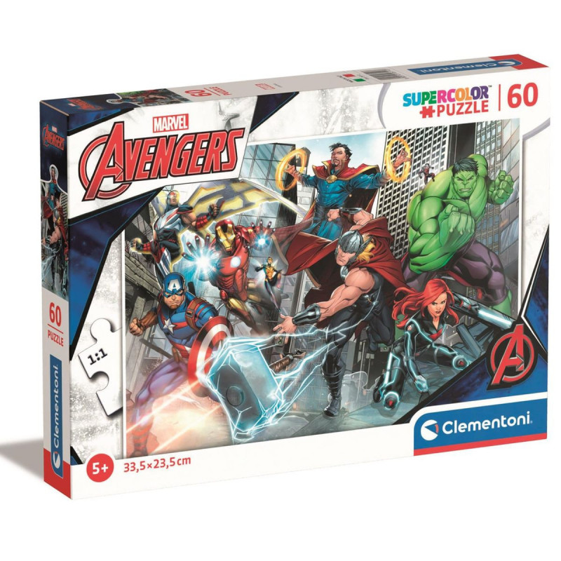 Imagen puzzle los vengadores 60 piezas clementoni marvel Imagen puzzle los vengadores 60 piezas clementoni marvel