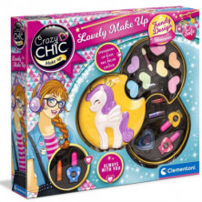 Imagen set de maquillaje crazy chic unicornio clementoni