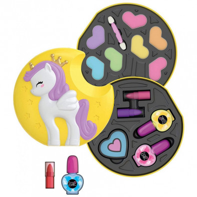 imagen 1 de set de maquillaje crazy chic unicornio clementoni