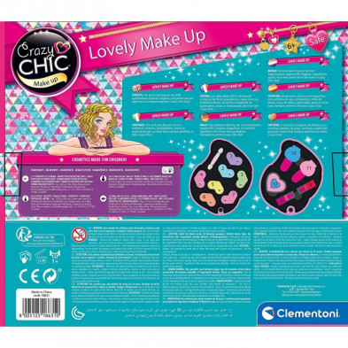 imagen 3 de set de maquillaje crazy chic unicornio clementoni