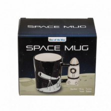 imagen 4 de taza astronauta con mango de mizil 14x12cm