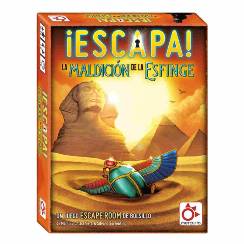 Imagen juego escapa la maldición de la esfinge - mercurio Imagen juego escapa la maldición de la esfinge - mercurio