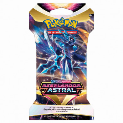 imagen 2 de sobre blister 10 cartas resplandor astral jcc poke